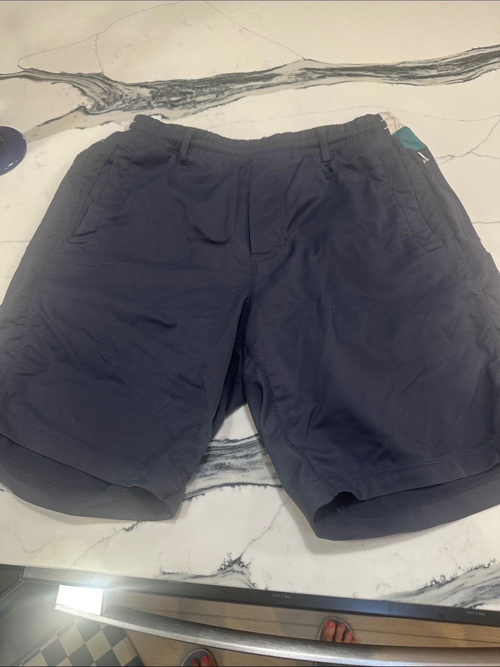 Birddogs Boom for Your Boomstick Men's Shorts Size Large/Long Gray Lined